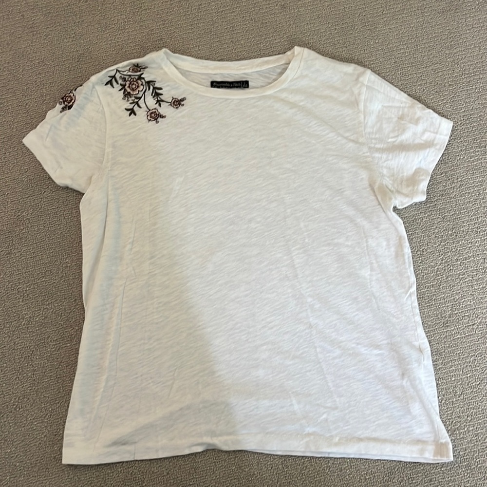 Abercrombie Embroidered Tee